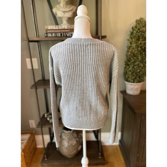 Rachel Roy Collection Knit Pullover Grey Womens Size Medium - Picture 6 of 11